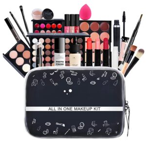 All In One Makeup Kit Multi-Purpose Makeup Set Full Makeup Essential Starter Kit for Beginners or Pros(Makeup Kit-02)