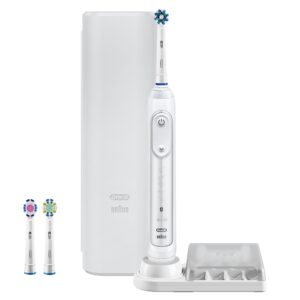 Oral-B Pro 7500 Power Rechargeable Electric Toothbrush White Powered by Braun
