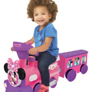 Minnie Mouse Battery Powered Train with Caboose and Tracks