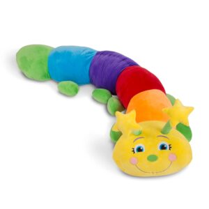 Melissa & Doug Plush Jumbo Caterpillar Stuffed Animal (63W x 18H x 17D in)