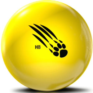 900 Global Honey Badger Poly Bowling Ball - Yellow