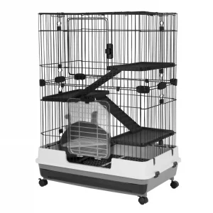 A & E Cages Deluxe Small 4-Level Animal Cage A & E Cages Deluxe Small 4-Level Animal Cage