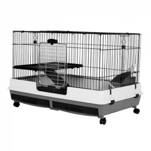 A & E Cages Deluxe Small 2-Level Animal Cage