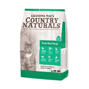 Grandma Mae's Country Naturals Dry Cat & Kitten Food - Duck(12 LBS)(2 pack)