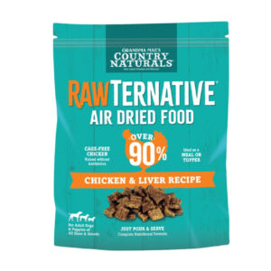 Grandma Mae's Country Naturals RawTernative Air Dried Dog Food - Chicken & Liver (3lb)(2pack)