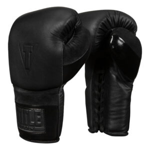 TITLE BLACK Lace Sparring Gloves 2.0