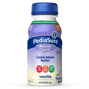 PEDIASURE REDUCED CALORIE VANILLA (8 fl oz bottle) / (Case of 24 x2)